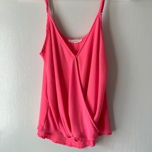 Hot pink lush tank from Nordstrom